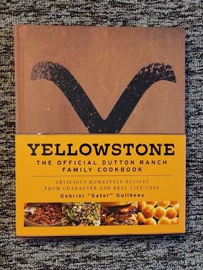Yellowstone Dutton Ranch Family Cookbook - Yellow Cover